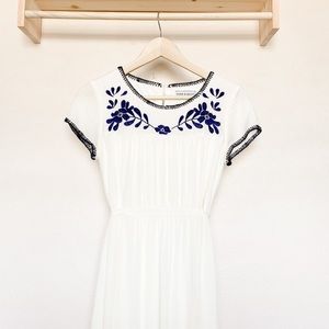 Piper & Scoot Embroidered Dress